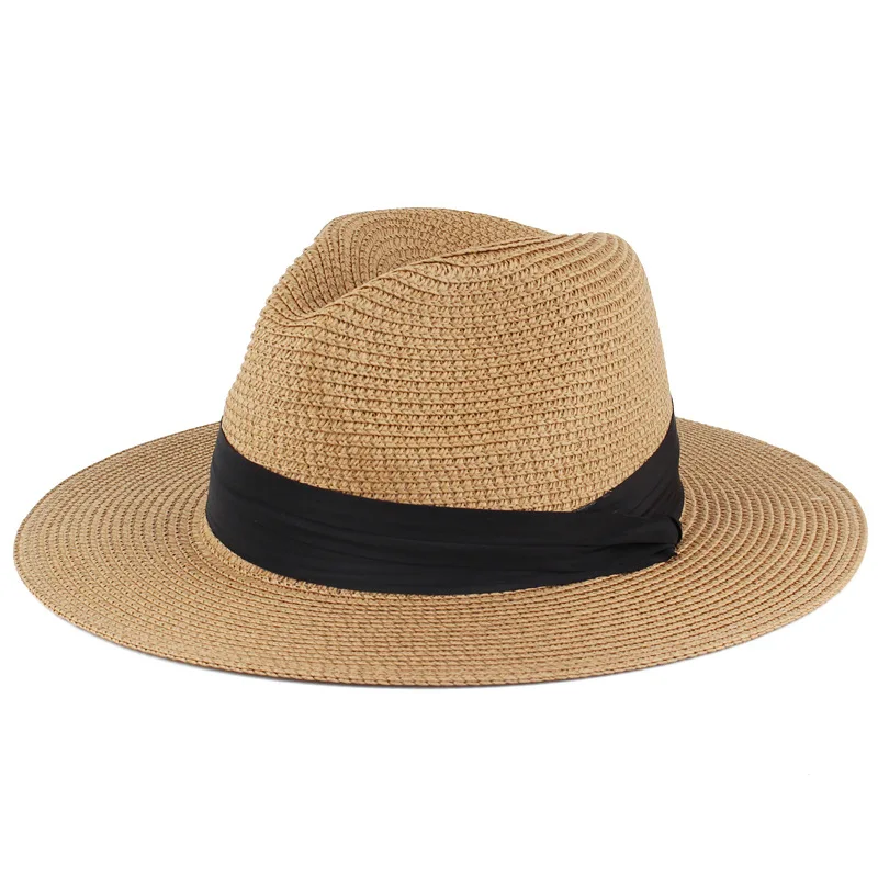 

Spring And Summer Unisex Straw Hat For Men And Women, Outdoor Travel Sun Hat, Fashionable Casual British-style Hat
