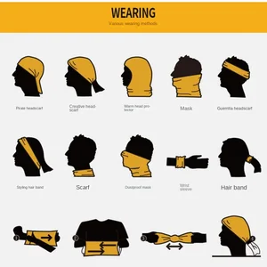 Outdoor Man Banda Seamless Balaclava Buffs Neck Warmer Cyclic Cytchyle 8 Main Sales Dress Buffante Sleeve - №2