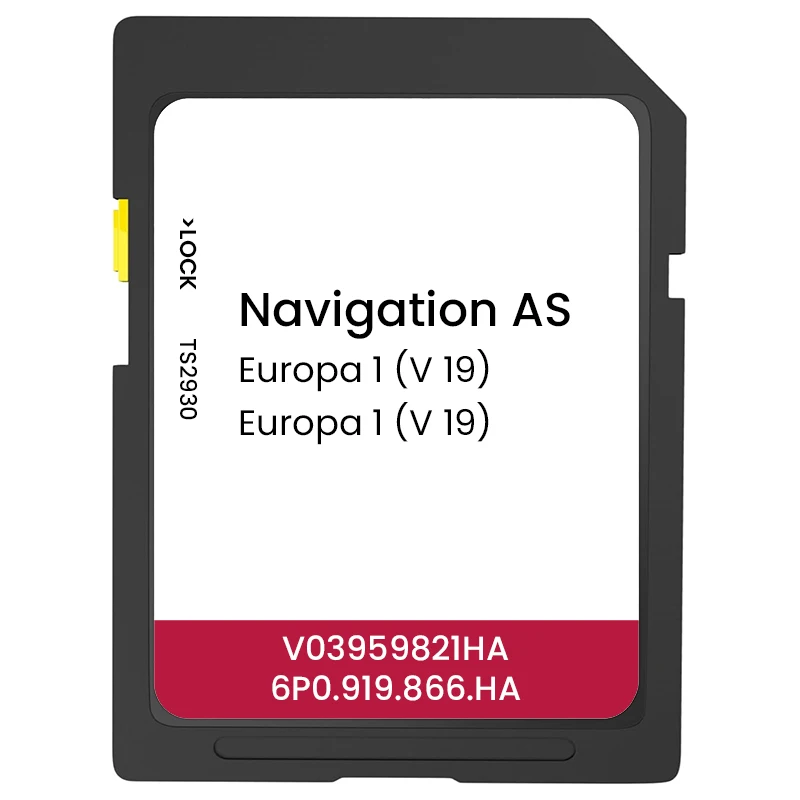 مقعد MIB2 جديد 2024 للمملكة المتحدة/أوروبا AS V19 خريطة ملاحة السيارة بطاقة SD 32 جيجابايت #5