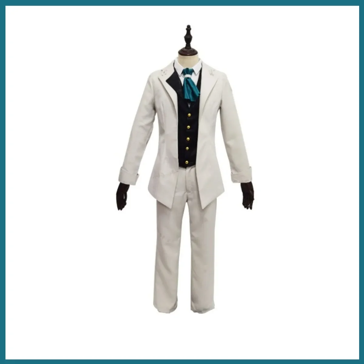 Costume Cosplay Orph192.Novelist, Anime Game Ta.com, Uniforme blanc, Chemise de carnaval pour homme, Masplay Tim ade Ball imbibé