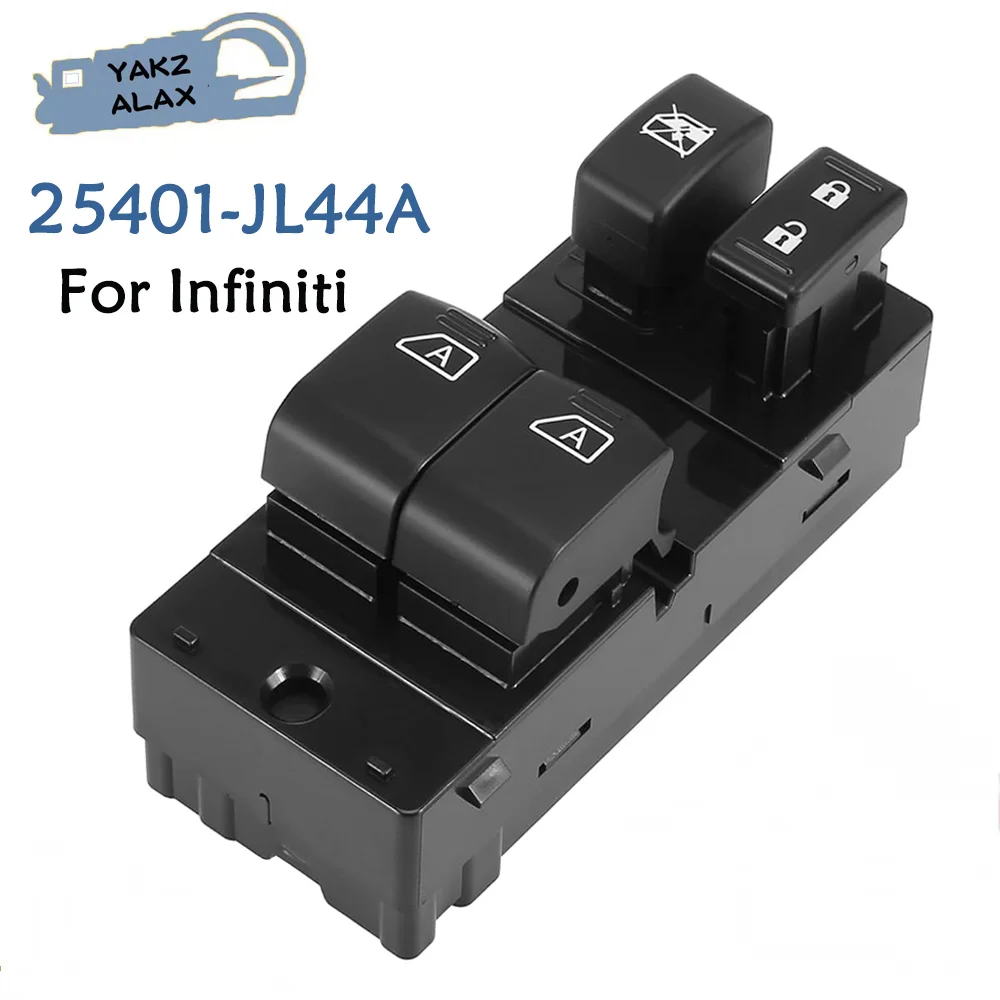 

25401-JL44A Front Driver Side Window Control Switch Lifter Button for Infiniti Q60 2014 2015 G37 2008-2013 Car Replacement Parts
