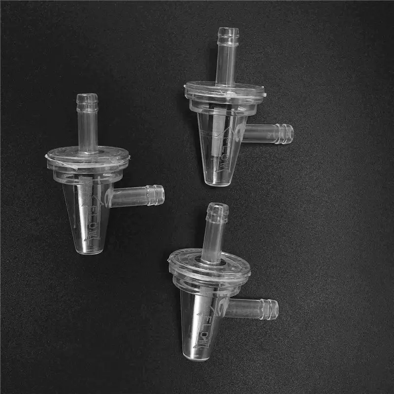 Steady 15Pcs Universal Motorcycle Right Angle Inline Fuel Filter 1/4Inch 6Mm Hose Lines For KAWASAKI