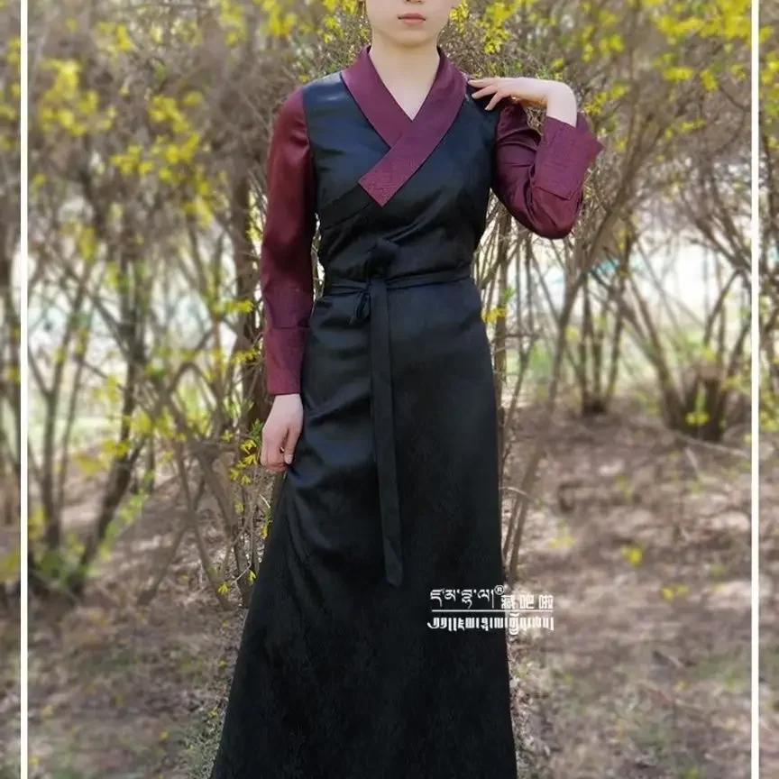 

New women's high-end collar and sleeve Bora, fashionable temperament high-end Tibetan clothing