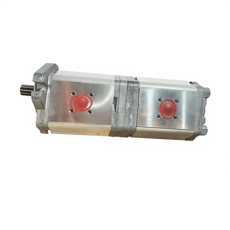 Tandem Hydraulic Gear Pump Double Gear Pump for Road Roller Paver Loader