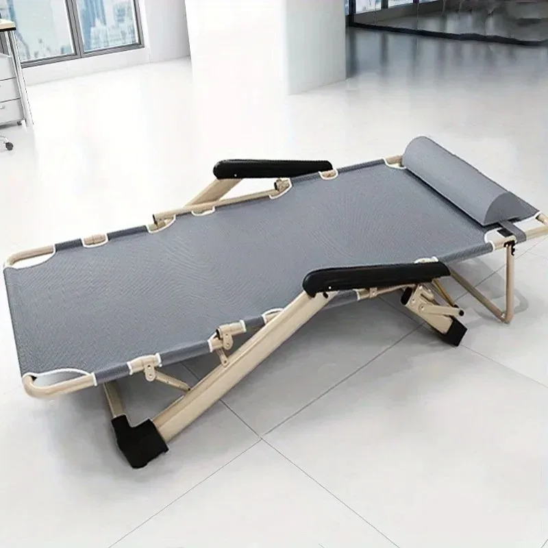 Lunch Break Recliner, Courtyard Chair, Beach Chair, Office Folding Bed, Lunch Break Balcony Outdoor Escort Portable