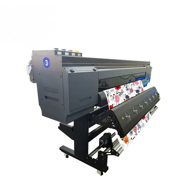 2023 Simple Operation Guangzhou shipment 1900mm 3pcs EPS I3200 Heads Large Format Fabric Digital Sublimation Printer