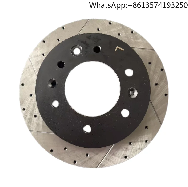 

For 316*16mm Rear 52761-59000 Black Semi-sprayed Drilled and Slotted Brake Disc for Hyundai H350