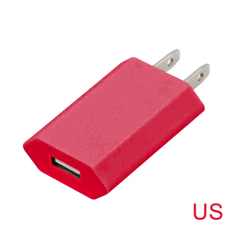 Mobile Phone Charger EU Plug Adapter USB Wall Charger Travel Home AC US Adapter for IPhone 5s 6s 7 Plus for Samsung S5 S6 S7