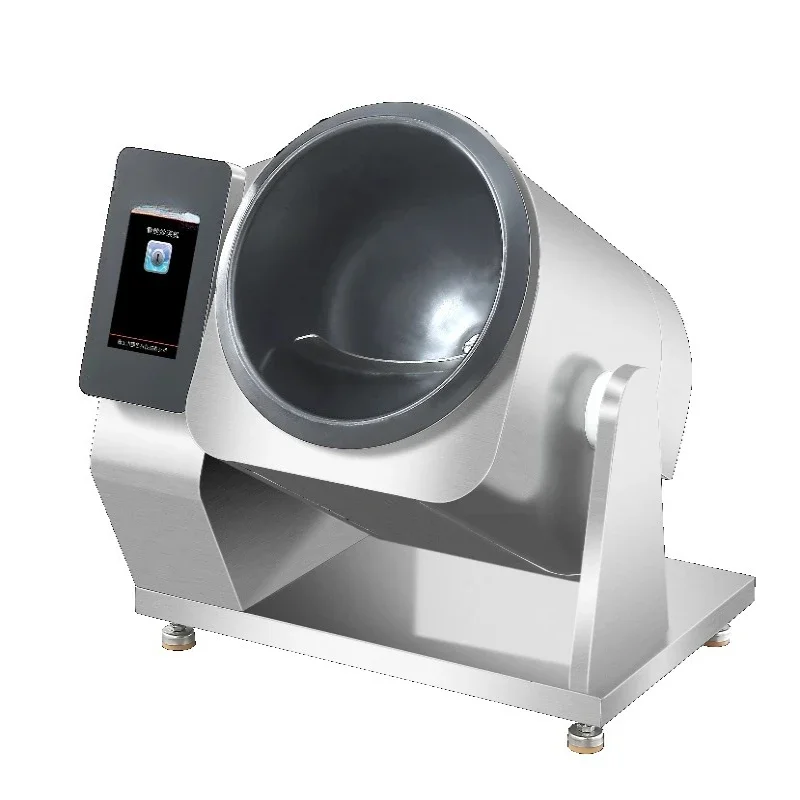 

360 rotating intelligent cooking machine restaurant automatic intelligent fried rice robot fried rice machine