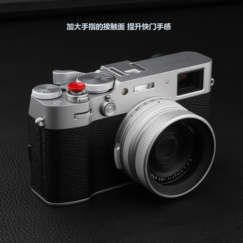 

For Fujifilm X100S X100F XPro3 XT4 XT20 XE2S GFX50S XT100 XA3 Soft Shutter Release Button