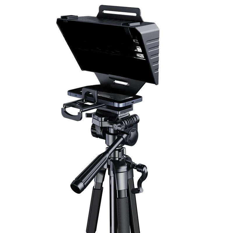 

Live teleprompter, large screen video recording interview, mobile phone and tablet SLR camera subtitle prompter