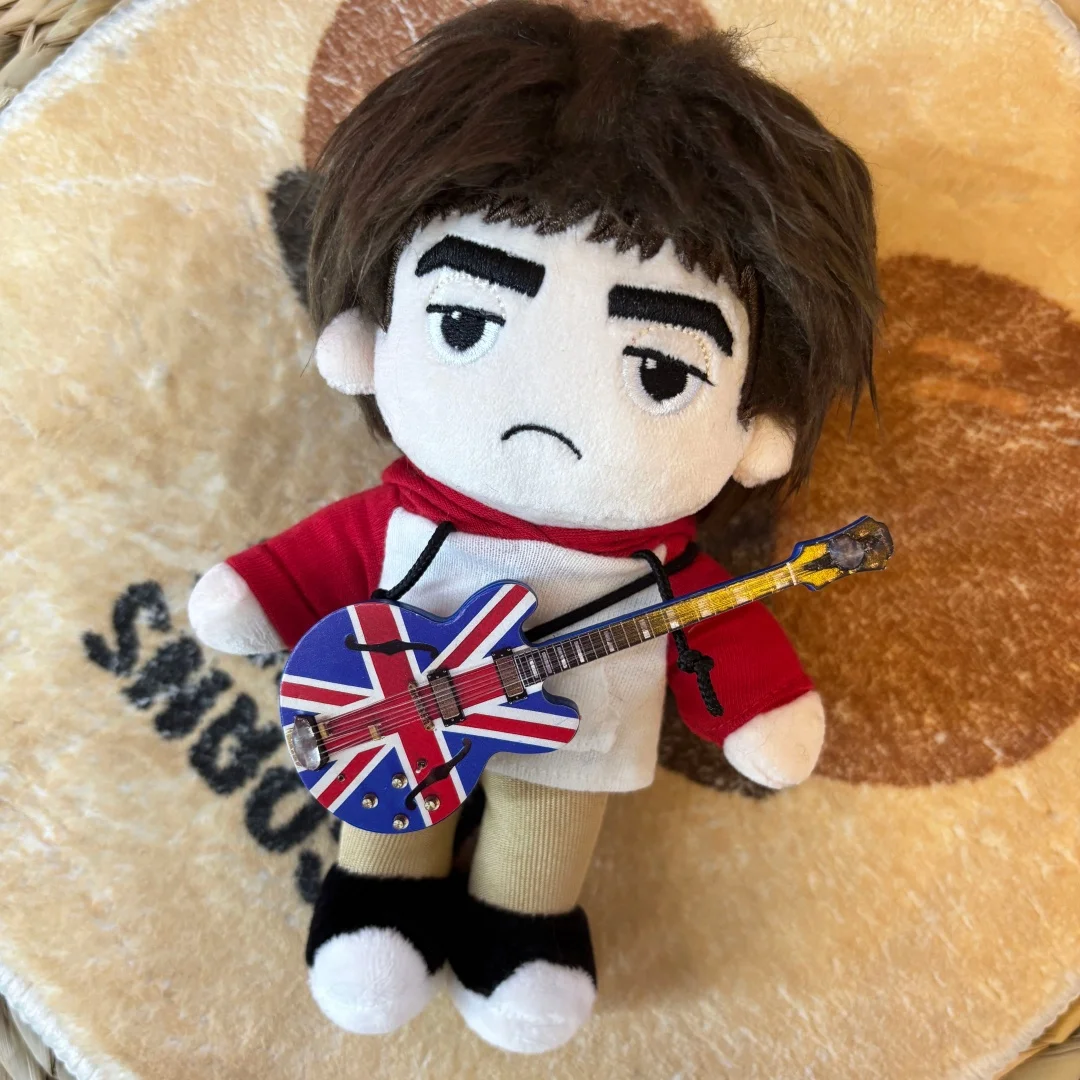 ORIGINAL Noel Gallagher Oasis Plush Keychain Rock Pendant Plushies Collection Stuffed Doll Toys Cute Boys Girls Birthday Gifts