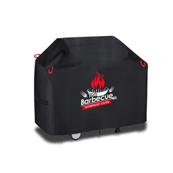 BBQ Cover, 420D Oxford Fabric BBQ Covers, Waterproof/Rip-Proof/Dustproof/UV-Resistant, for Weber, Brinkmann, Char-Broil(5 Size)