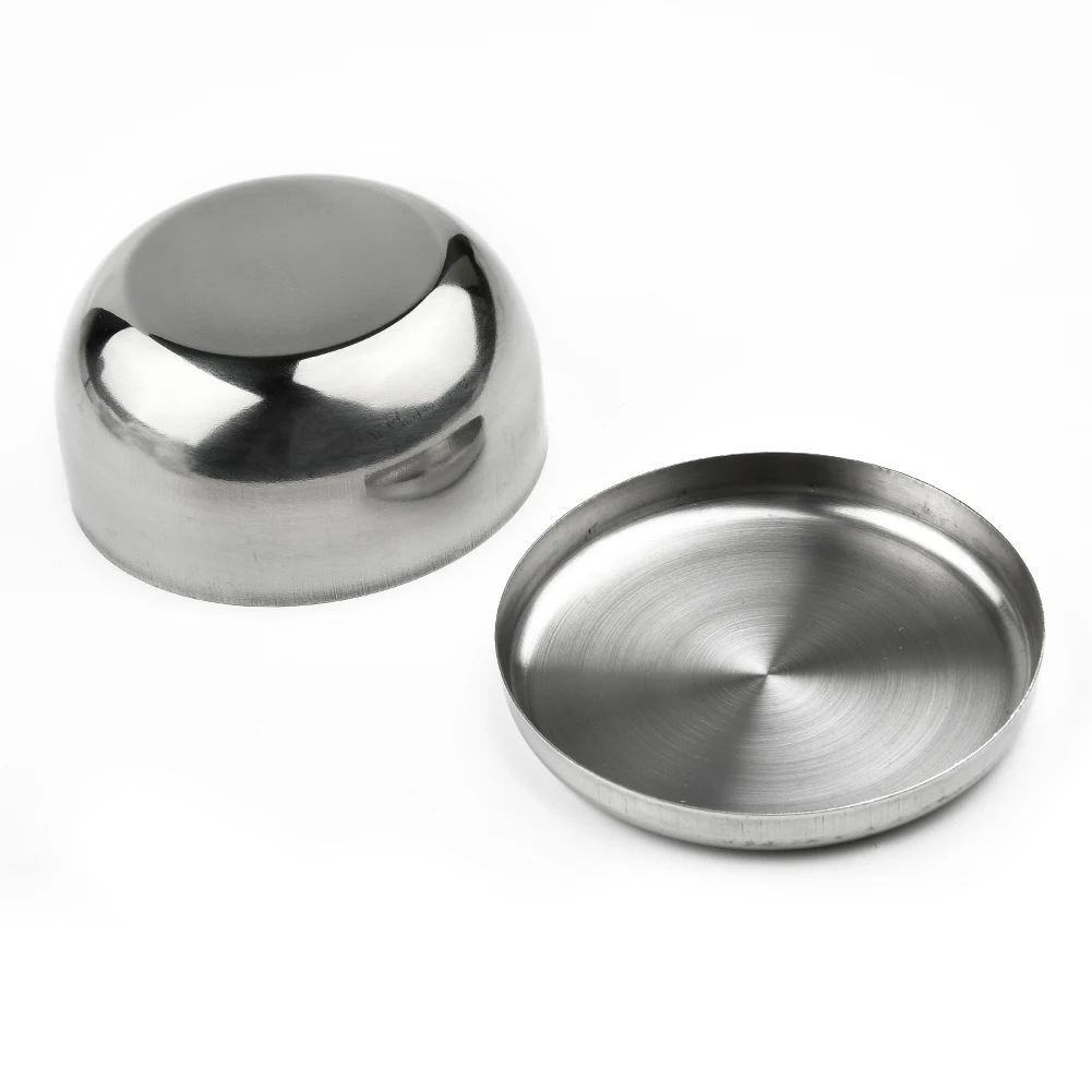 New Bowl Tableware Stainless Steel 133g Capacity 170ml 320ml 420ml Diameter 8.5cm 10.5cm 5cm Height 5cm L Kitchen