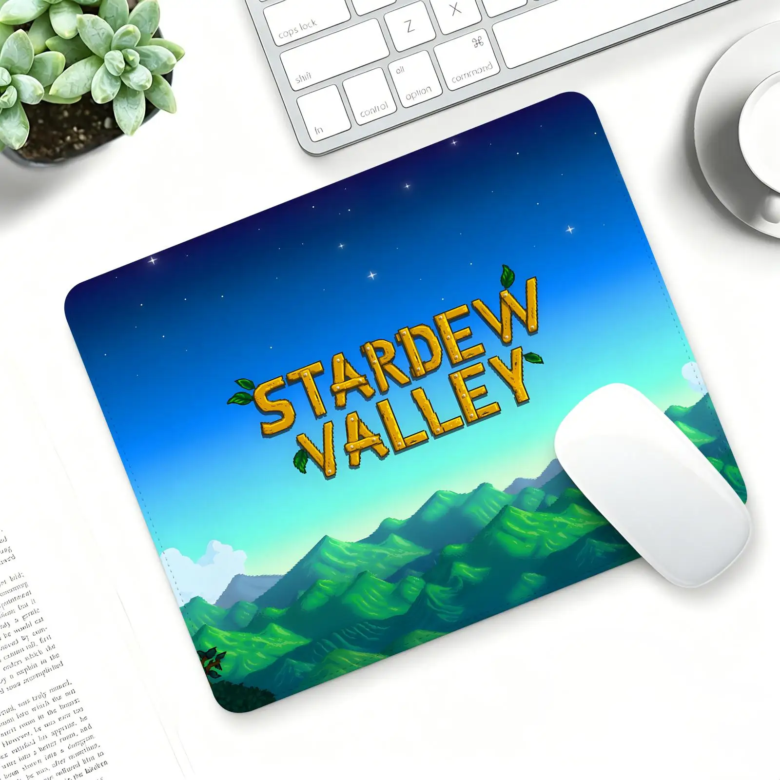 Mouse Pad Regular gaming mouse pad  Office mouse pad Laptop desk mat Stitched edge S/M/L size mouse pad  Stardew Valley