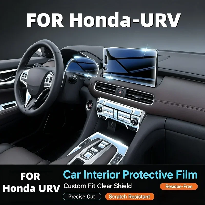 For 2023 Honda URV dedicated interior film center console film screen protector transparent film car modification