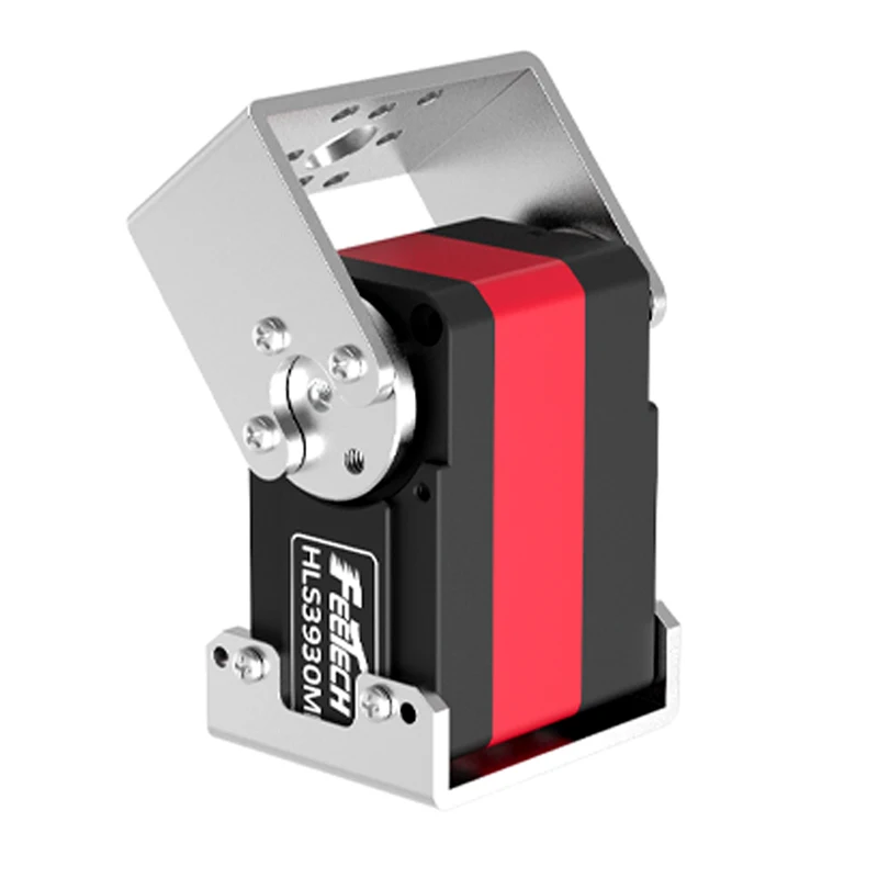 

Feetech HLS3930M 12 В 35 кг.CM цельнометаллический корпус с двойным валом, постоянная сила, магнитный сервопривод с последовательной шиной 360 TTL для захвата робота