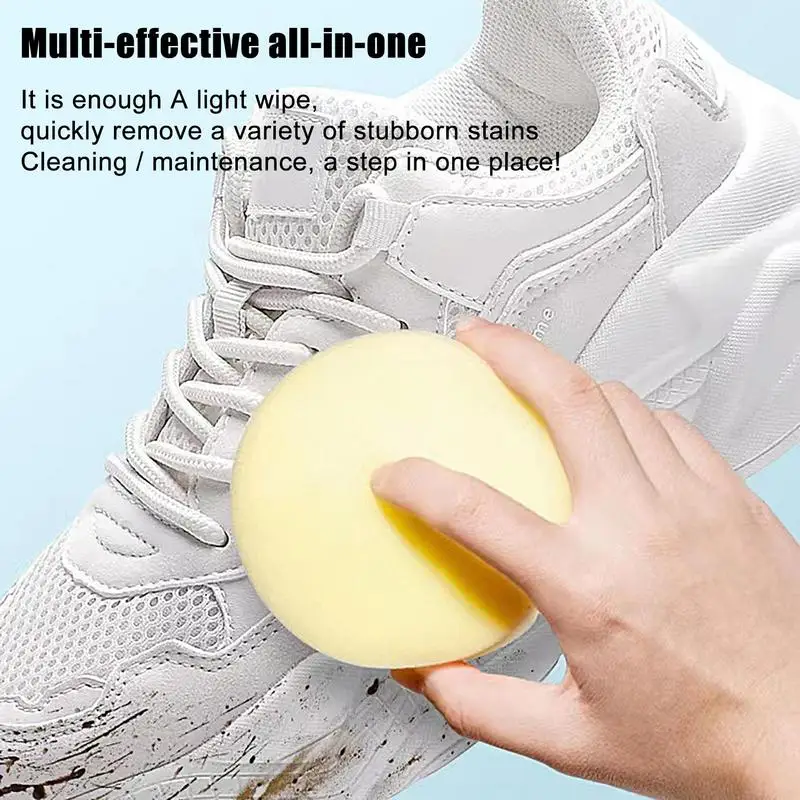 Limpiador de zapatos multifuncional, Crema de limpieza de espuma, descontaminación fuerte, eliminador de suciedad para zapatillas, agente de limpieza del hogar