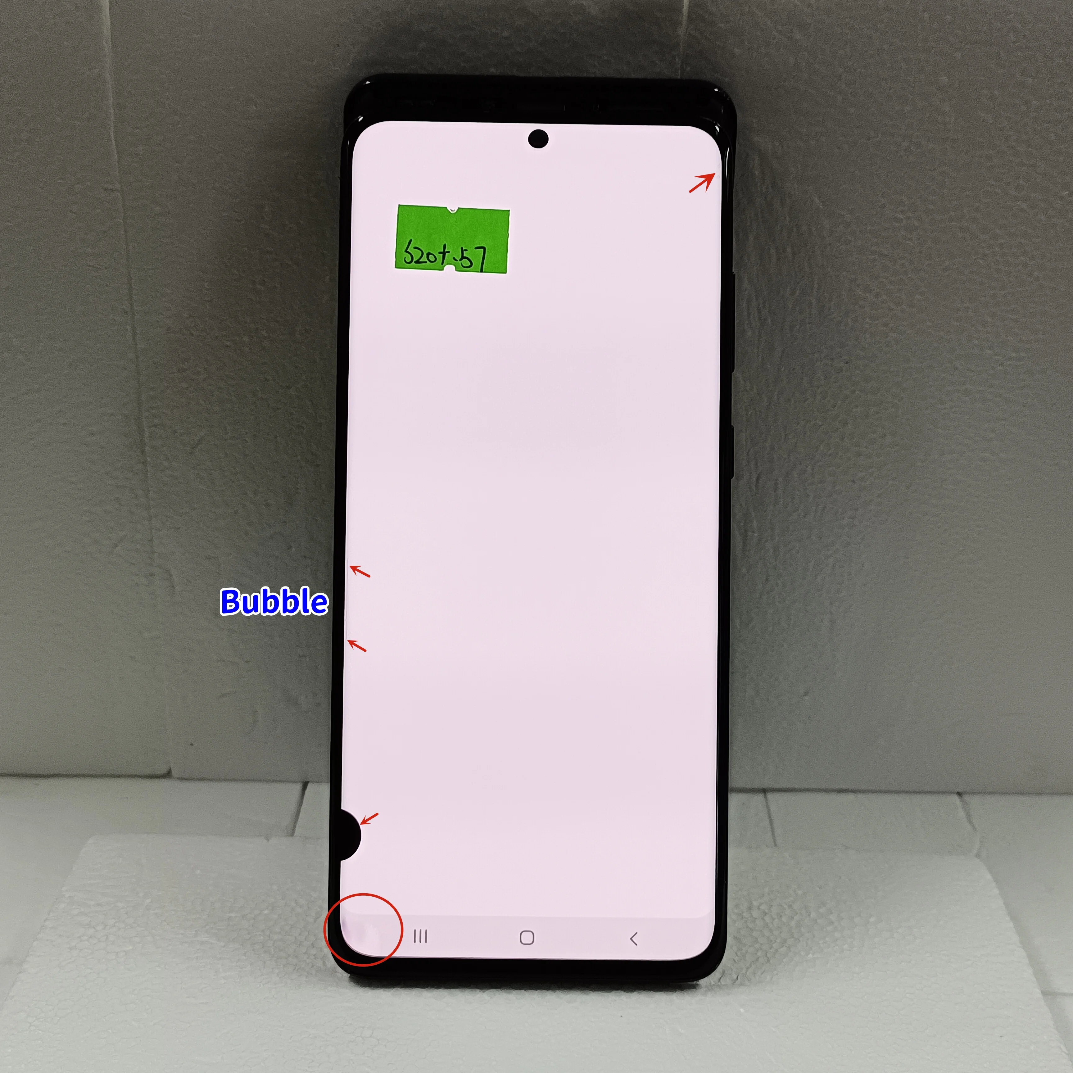 100% Tested S20+ AMOLED For Samsung Galaxy S20 Plus Display Touch Screen Digitizer SM-G985A G985U G985F/DS Display With Defects