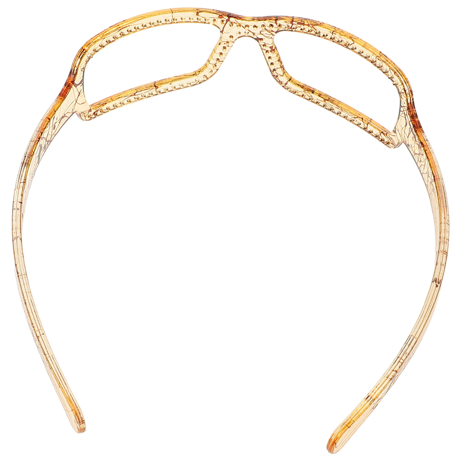 

Resin Head Hoop Elastic Headbands for Women Lightweight Comfortable Sports Glasses Hairband Stylish Everyday Curly Hair