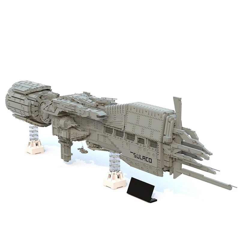 USS SULACO 9816 Model MOC Building Blocks Spaceship DIY Assemble Bricks Space Creative Collection Display Toys Gifts 9737PCS