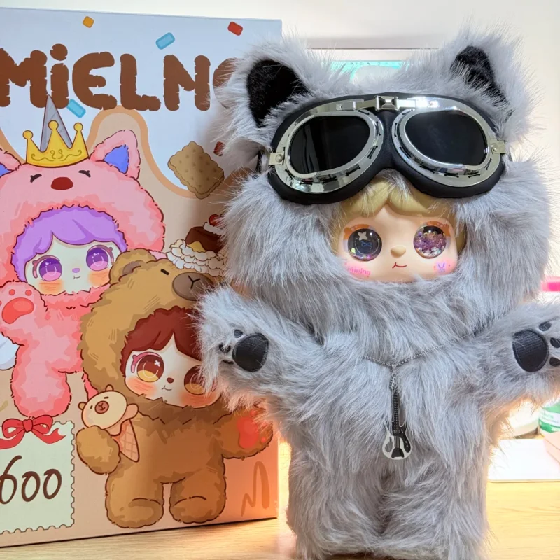 

Подлинная Mielno First Generation Sand Flow Eyes 600% серия, плюшевая глухая коробка, коллекционная большая милая кукла, модная игрушка, новинка 2023 года