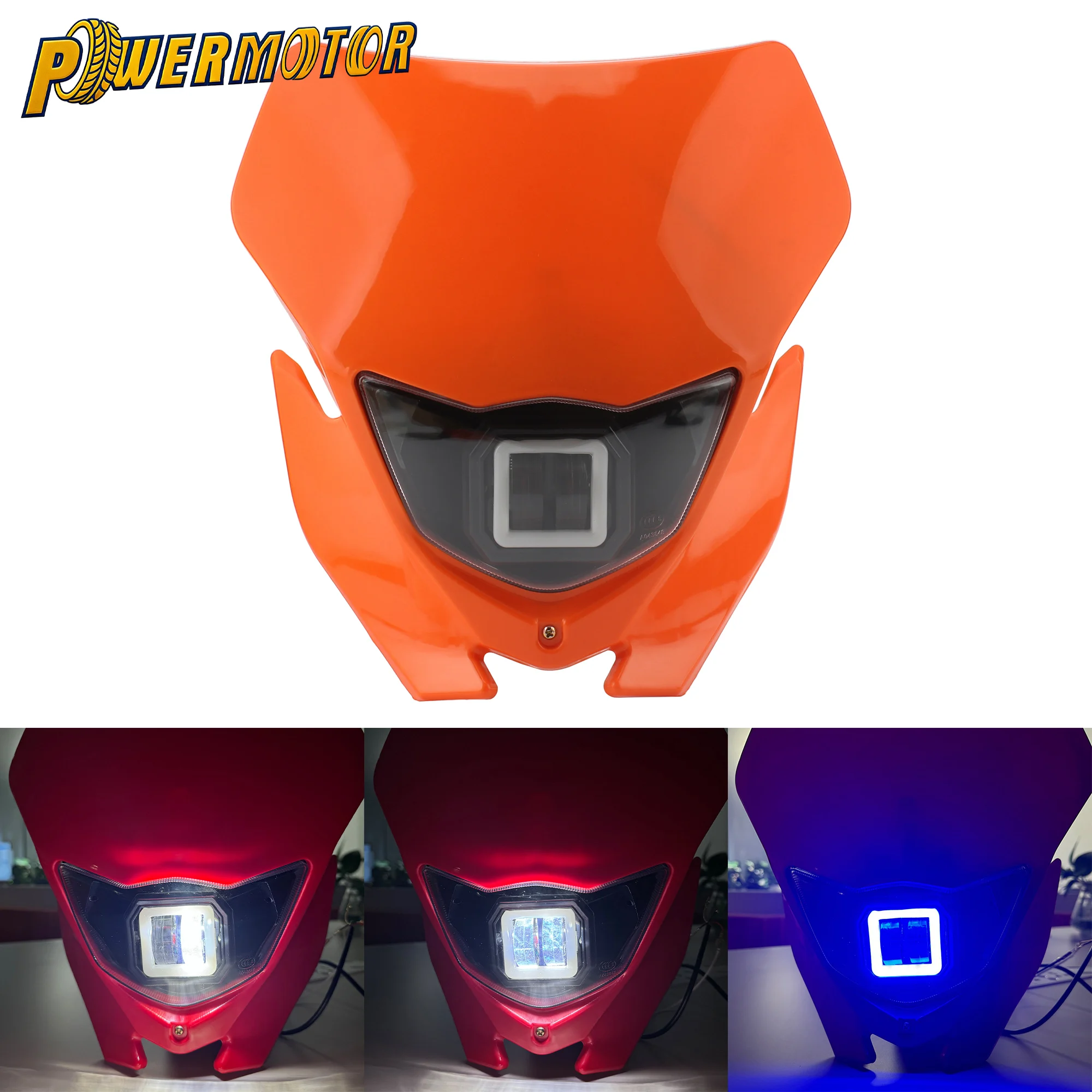 

Motorcycle LED Headlight Headlamp Accessories For Honda CRF250 CRF450 CR CRF XR 250R 250X 450R 450X RX Dirt Bike Motocross