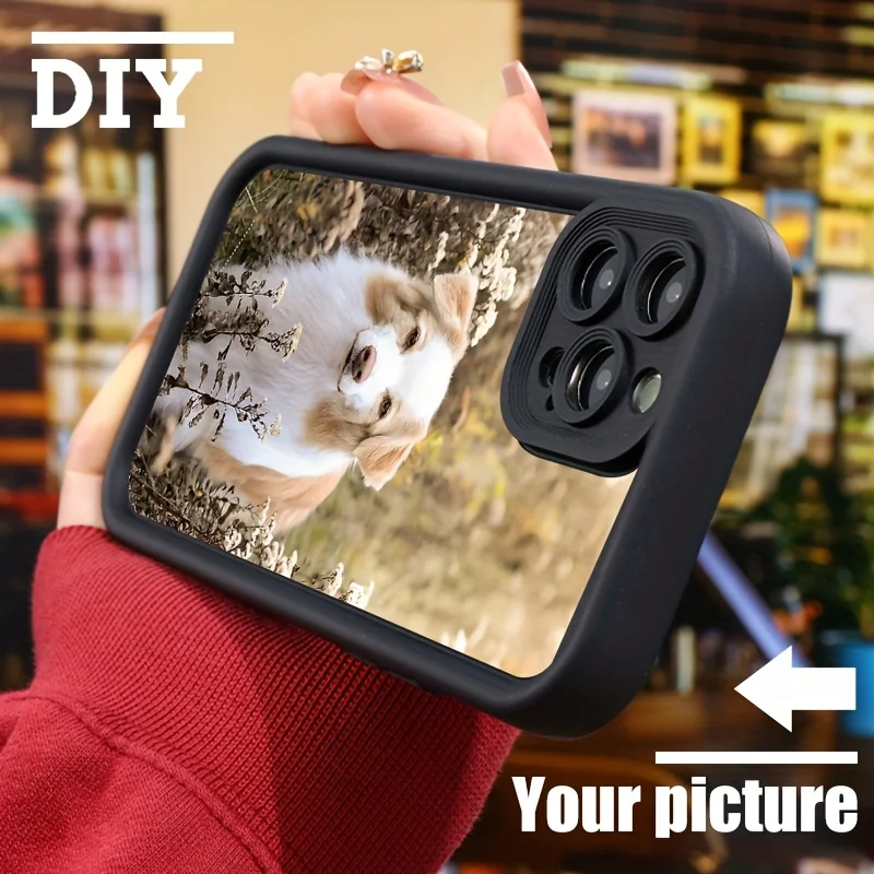 حافظة مخصصة لهاتف آيفون 17 16 15 14 13 12 11 Pro Max 12 Mini 13 Mini SE 2020 2022 Air XS XR 7 8 Plus 16e 17 غطاء صور هوائي