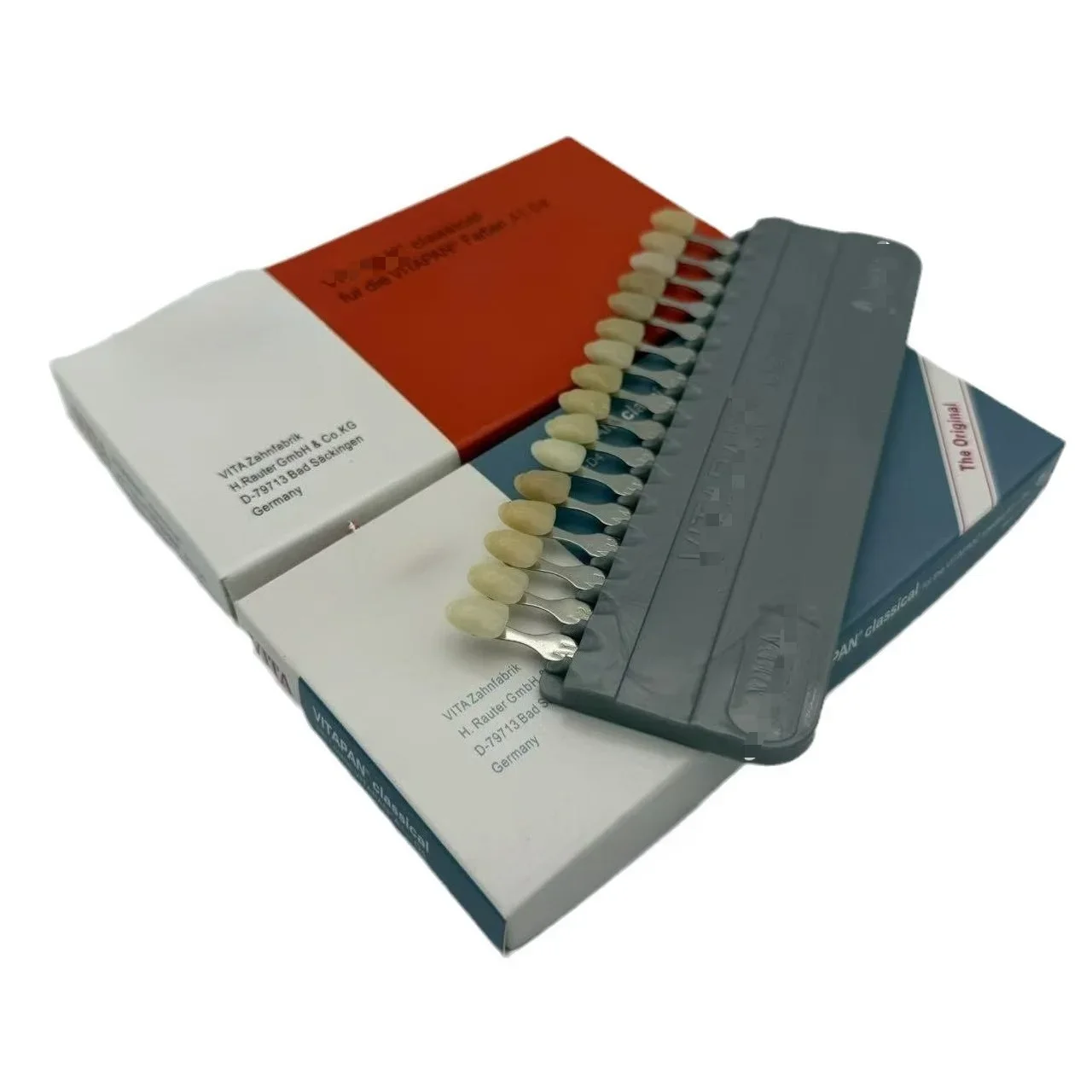 1Box Dental Material 16Color Palette Tooth Color Comparison Specialized Composite Resin Oral Cavity Colorimetric Tool Laboratory