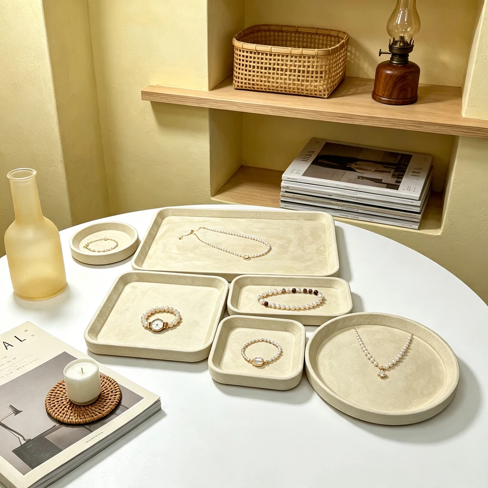 Jewelry and Accessory Storage, Display Trays and Display Stands in Various Sizes and Specifications, Which Can Be Placed in Drawers, Etc