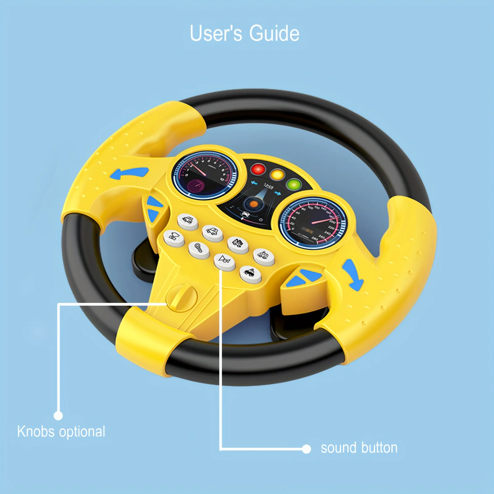 Creative Kids' Car Steering Wheel Toy Gift