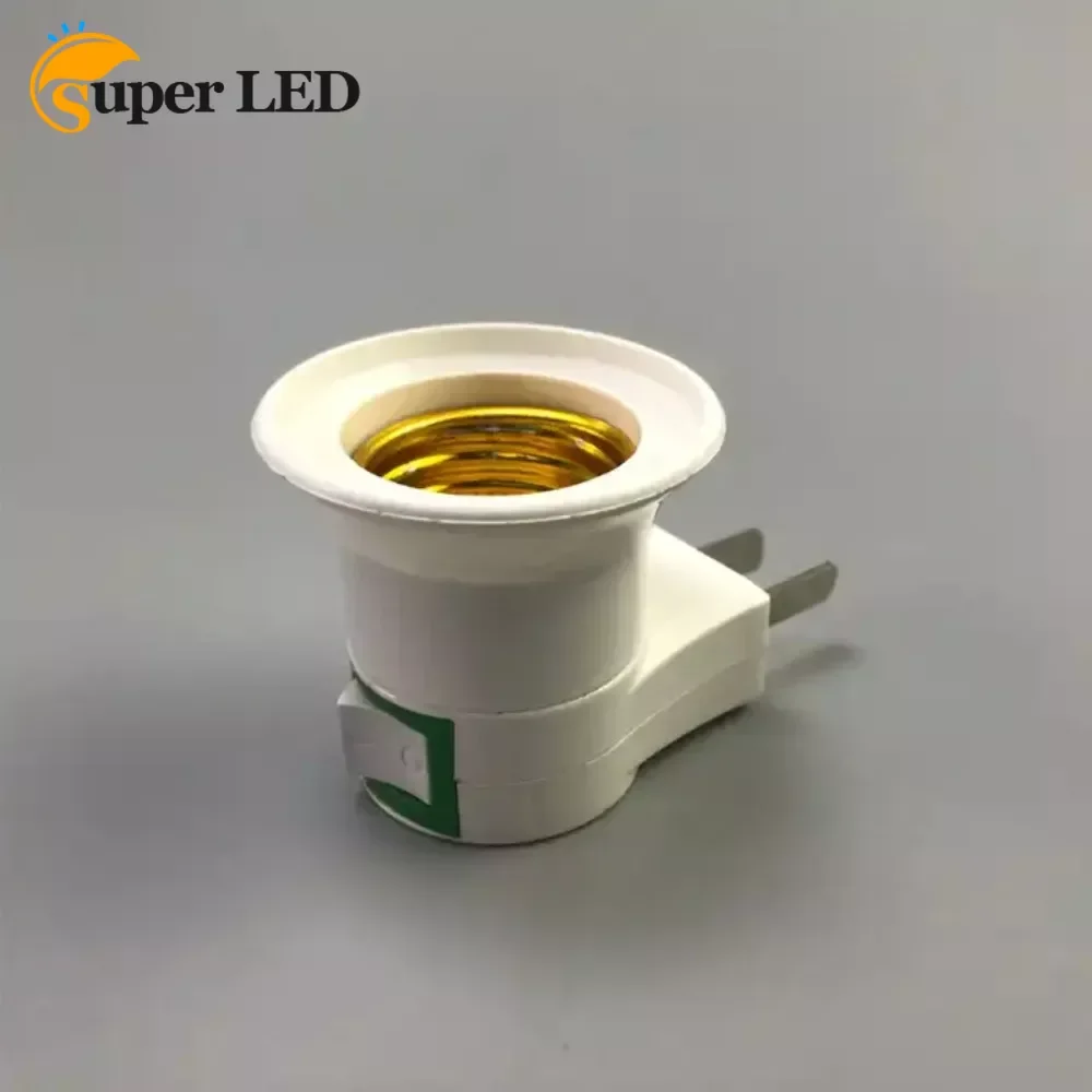 Light Lamp Bulbs E27 Adapter Socket Bulb Switch Lamp Electrical Plug with Switch ON/OFF Button Lamp Holder
