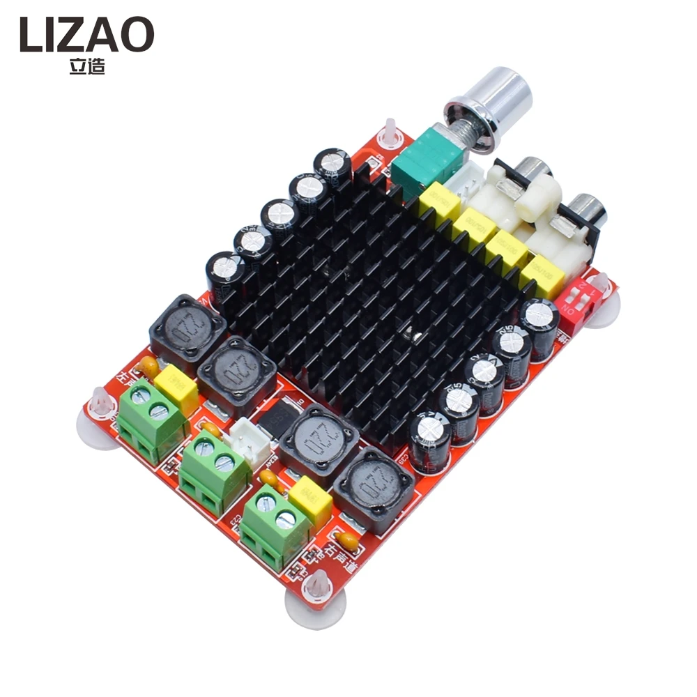 XH-M510 TDA7498 Class D Amplifier Board, 2×100W Dual-Channel Stereo Module, DC 14-34V for Car & Home Audio