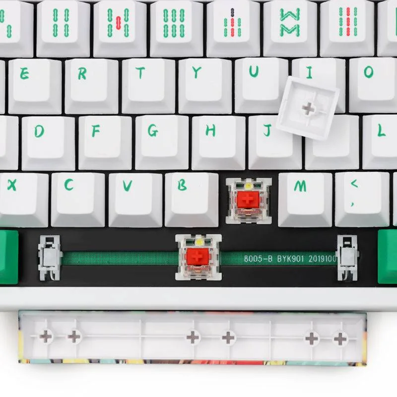 Mahjong Schlüssel Kappen Kirsche Profil PBT Fünf-seitige Sublimation Mechanische Tastatur Keycap für 61/68/87/104/108 schlüssel