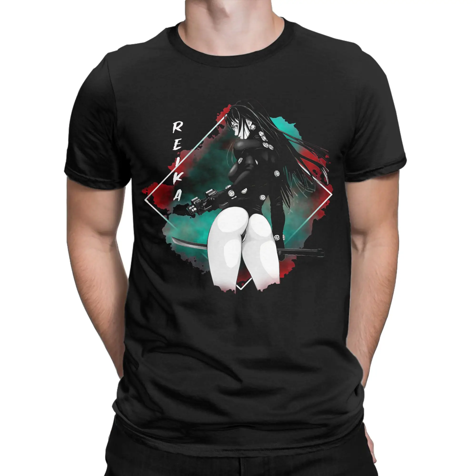 Kishimoto's Redemption - Embrace the Dark Romance with GANTZ T-Shirts 100% Cotton O-Neck Oversize Tees Short Sleeve Tops