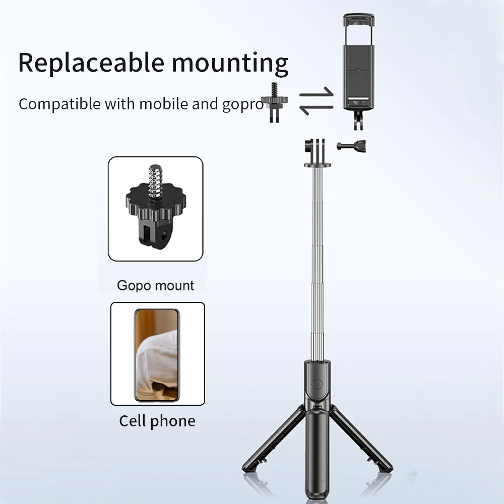 Handheld Selfie Stick Tripod Desktop Stand Outdoor Live Video Multi-function Shooting