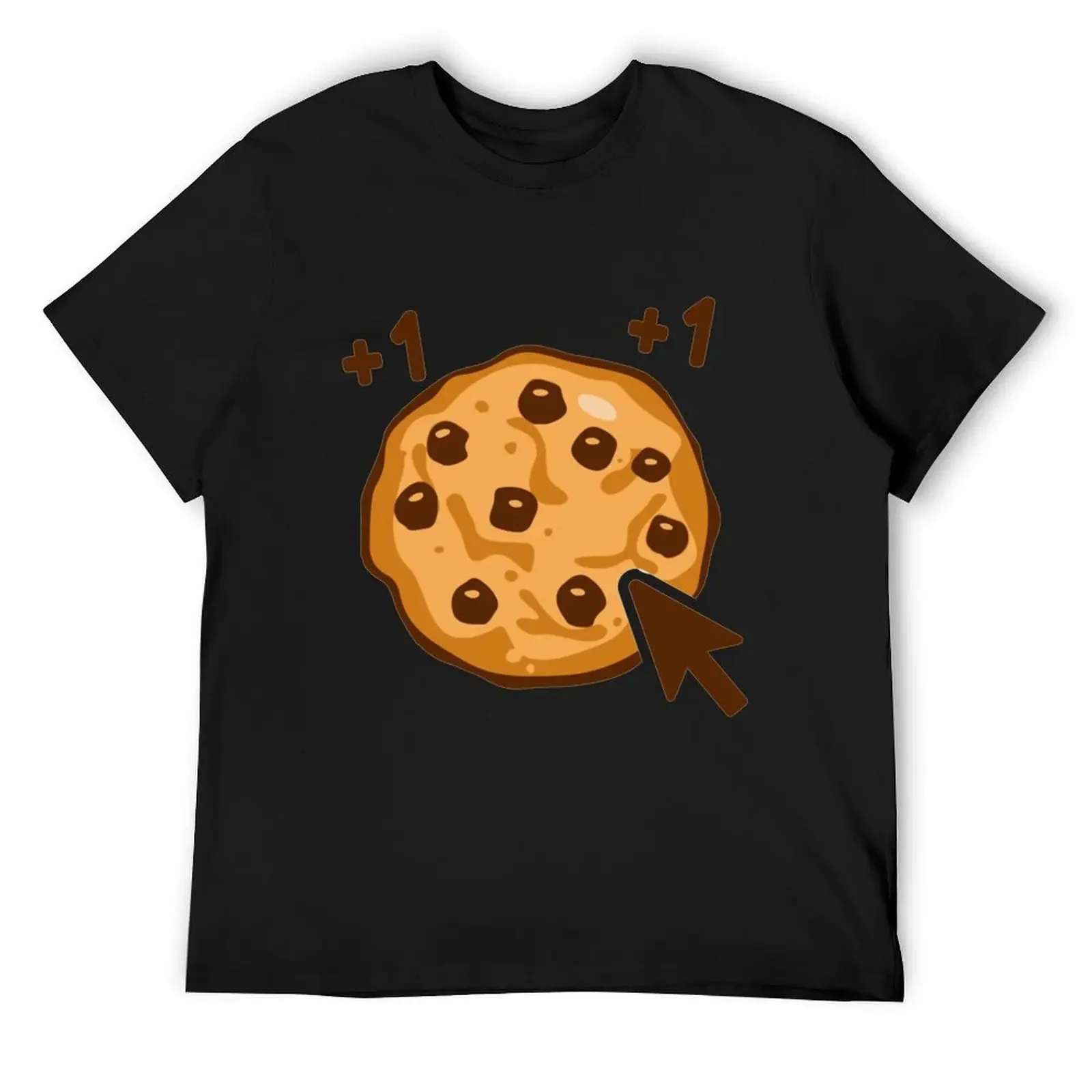 Funny Cookie Clicker T-Shirt tees shirts graphic tees summer tops men workout shirt