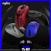 Pwnage StormBreaker MAX CF Carbon Fiber Mouse Dual Mode Wireless Gaming Mice PAW3950 8000Hz Lightweight Mouse PC Accessories