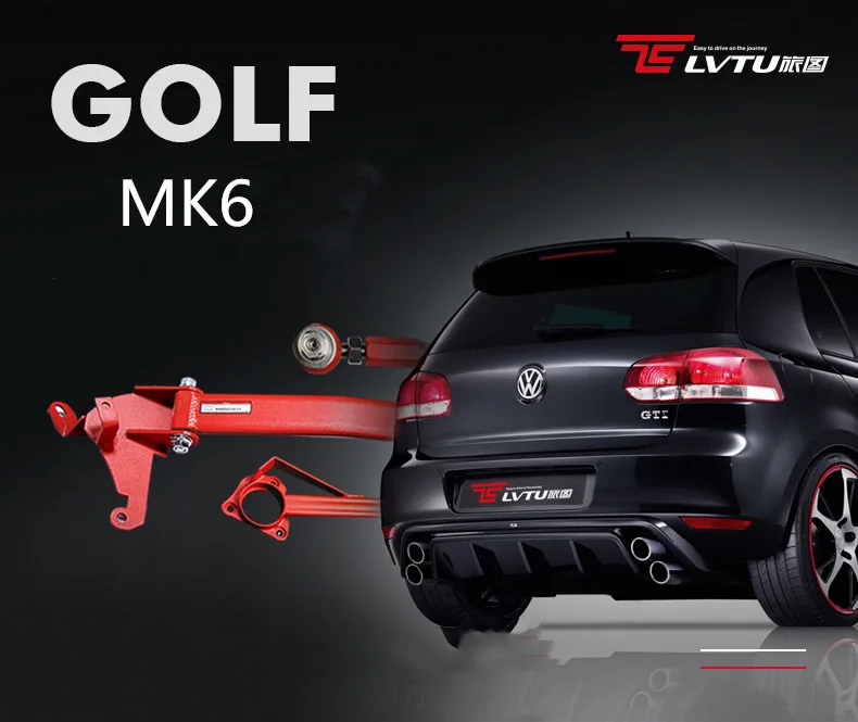 Auto Suspension System High Spring Steel Anti-roll Bar For Golf MK5/MK6 GTI Beetle Front&Rear Sway Bar