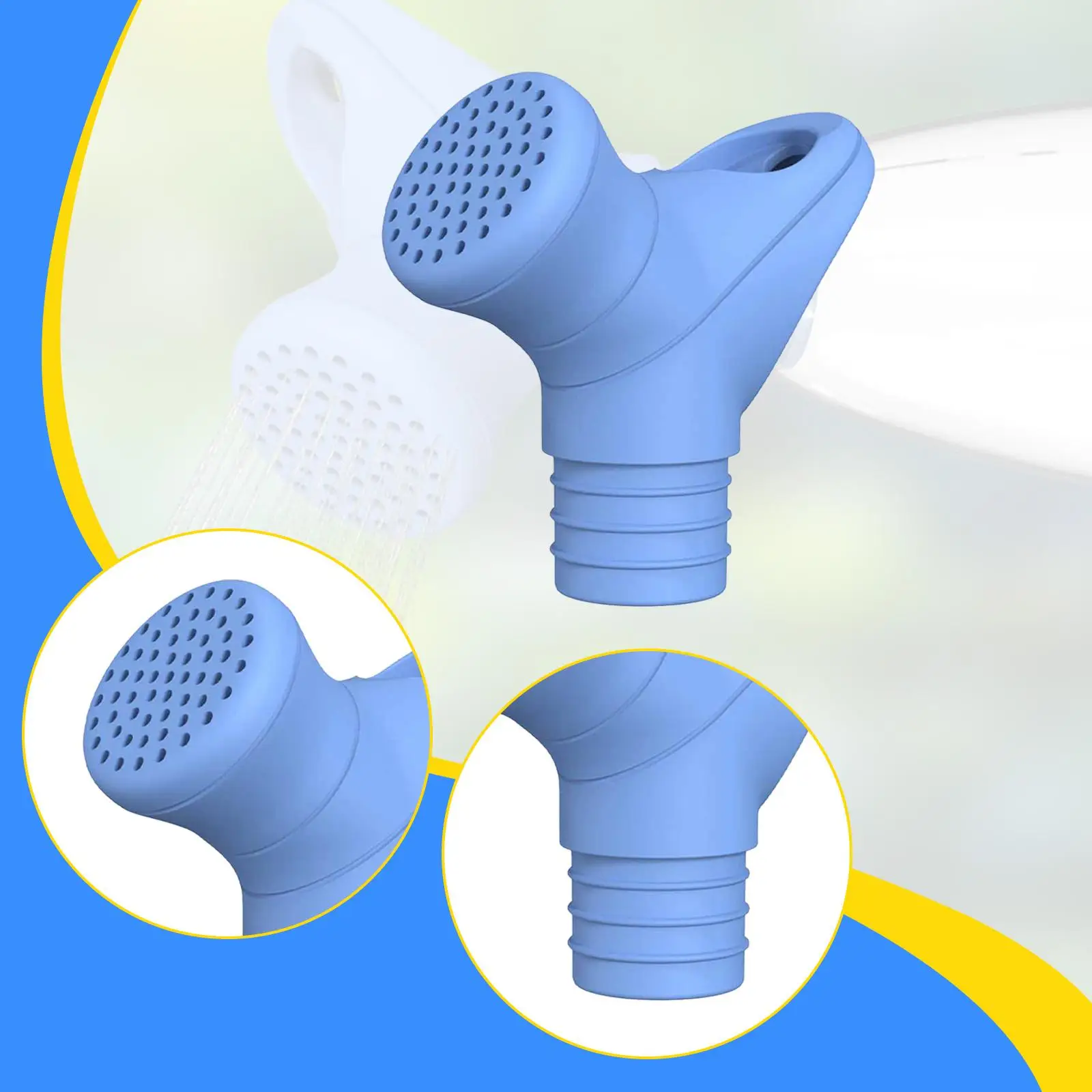 Bottle Cap Sprinkler Head Compact Portable Spray Nozzle Easy Attach Watering Tool for Camping Travel Clean