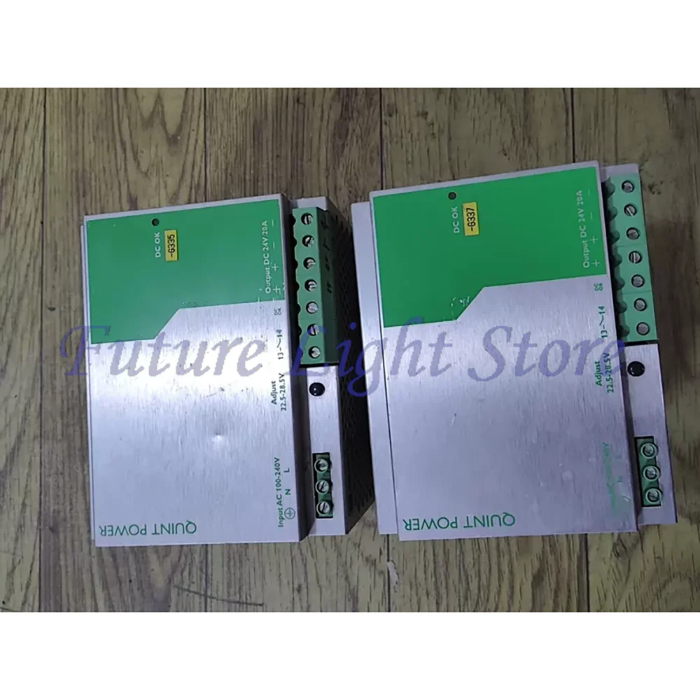 

1 шт. QUINT-PS-100-240AC/24DC/20 2938620 QUINT POWER 24VDC/20A Импульсный источник питания