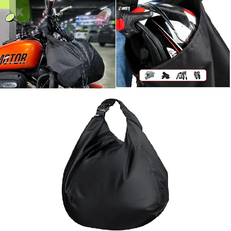 

2 in 1 Portable Motorcycle Bag 30L Backpack Helmet Lock Riding Helmet Bag Outdoor Fitness Basketball Sneakers Bag