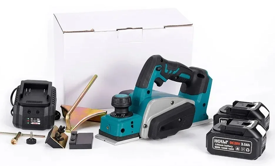 

-Cordless Electric Planer 15000rpm Electric Router Trimmer with Wrench Wood Cutting Machine Woodworking Tool For Makita Battery