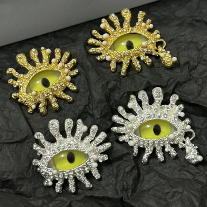 

Asymmetrical Eye Earrings for Women