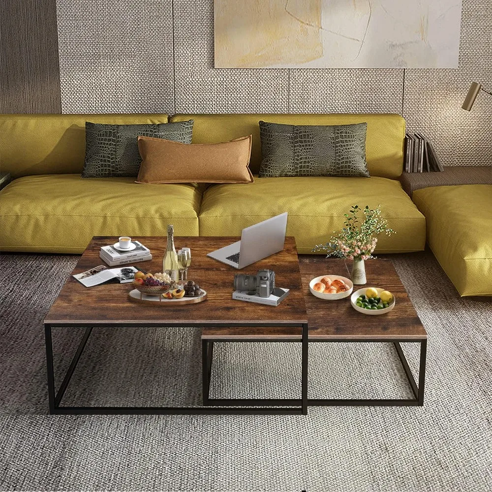 

Coffee Tables Nesting Coffee Table Set Living Room Tables Rectangular Coffee Table for Living Room