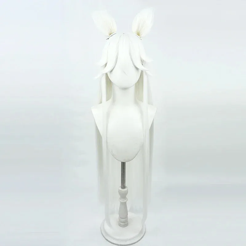 

NewGame LOL Spirit Blossom Sett Cosplay Wig Long Silver White Heat Resistant Hair Halloween Costume Role Play Party Wigs + Wig C