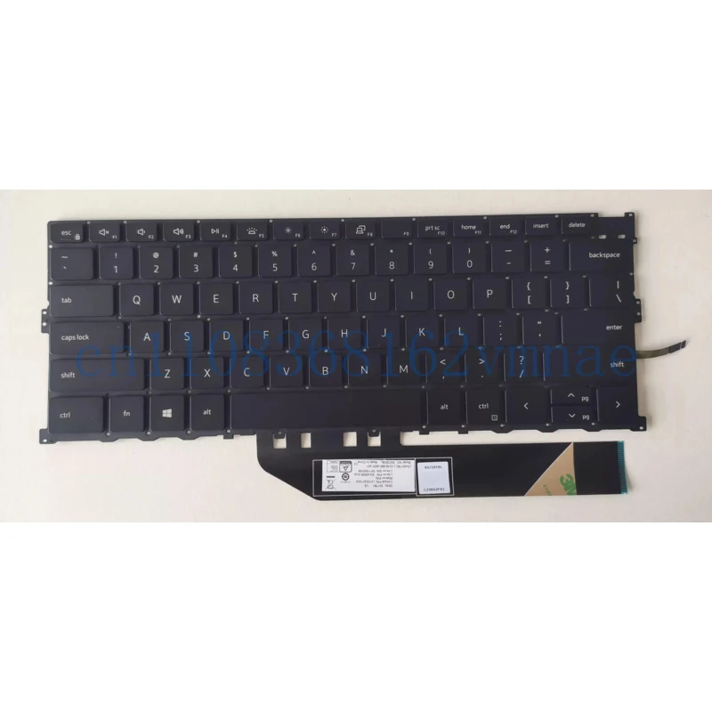 

Для Dell XPS13 9300 9310 2020 9400 0Y78C P117G001 Клавиатура с подсветкой