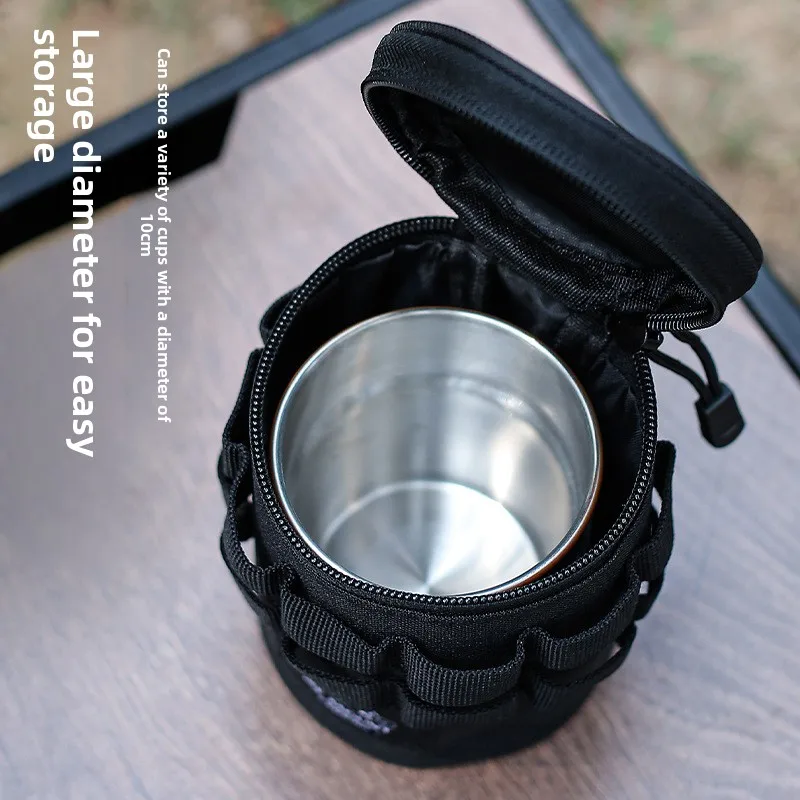 

Tactical Multi-functional Storage Bag Water Cup Thermal Insulation Protective Cover Sundry Bag Beer Cup Storage Bag