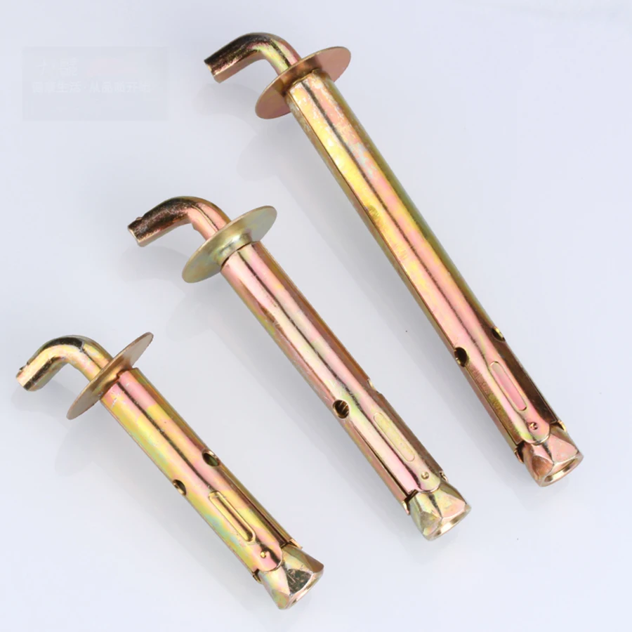 Thickened Wall Hook Fixing Bolt Expansion Hook Expansion Screw M10x100 / 120 / 160 For Electric Water Heater