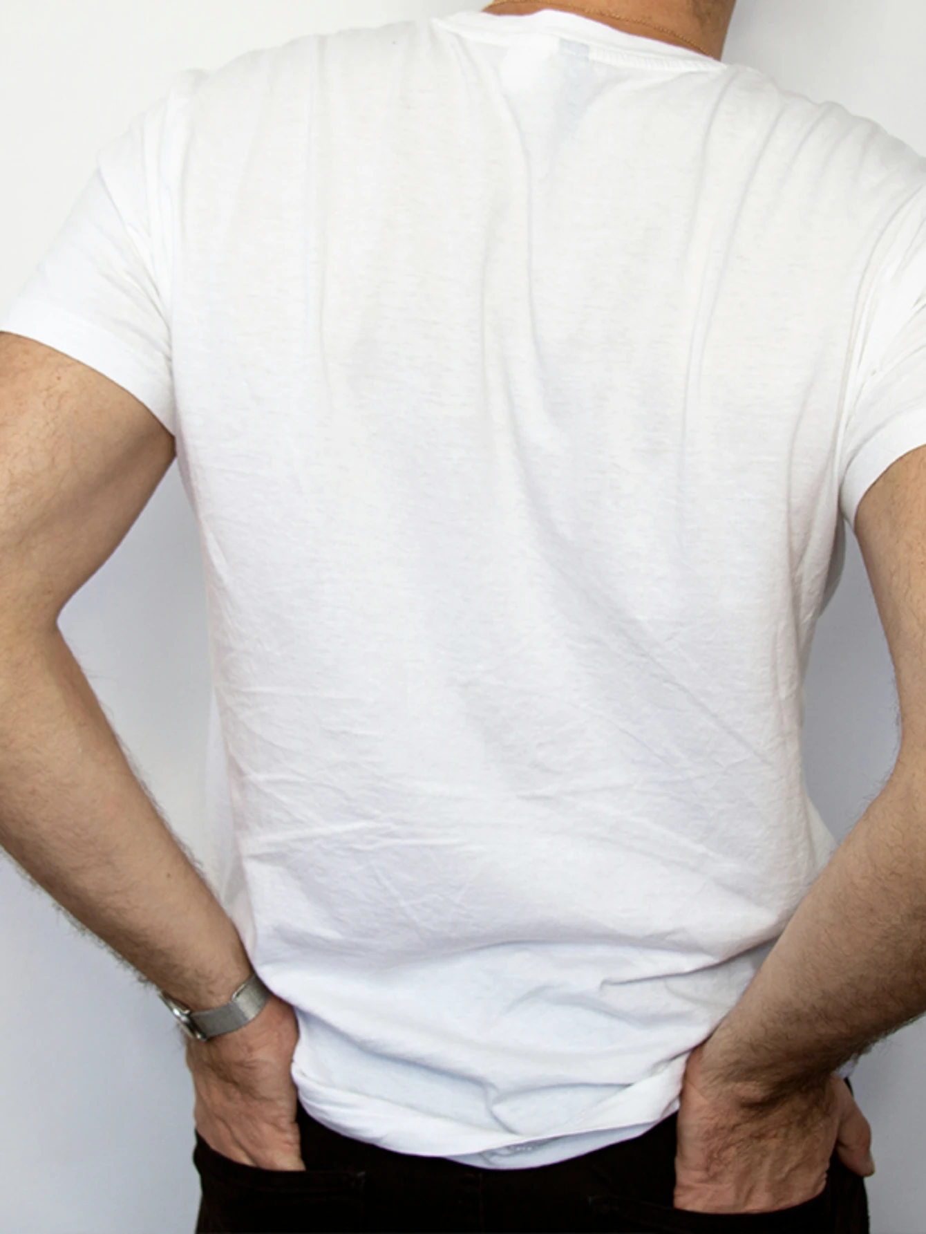 تي شيرت فضفاض مخصص للرجال مع صورة، أضف صورتك ونصك لتصميم هدية مخصصة #4